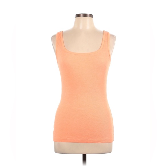 Old Navy Orange Scoop Neck ‘First-Layer’ Tank Top - Picture 6 of 6